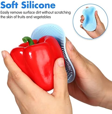 Ergonomic Vegetable Brush Set for More Efficiently