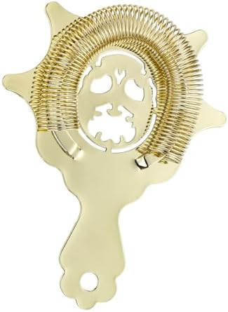 Elegant 4-Prong Cocktail Strainer with Hawthorne Design