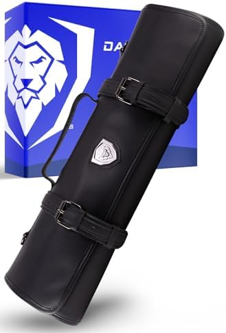 Premium Leather Knife Roll Bag for Professional Chefs