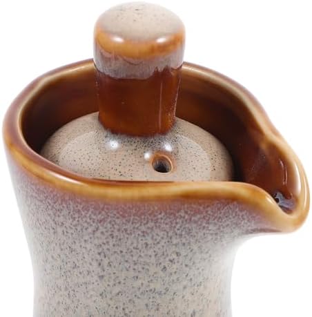 PrettyZoom Ceramic Seasoning Bottle for Soy Sauce and Olive Oil