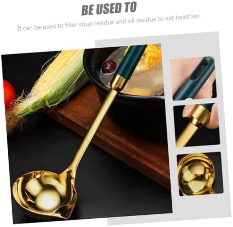 Try the HAKIDZEL Orange Skimmer Spoon for Fat Separation