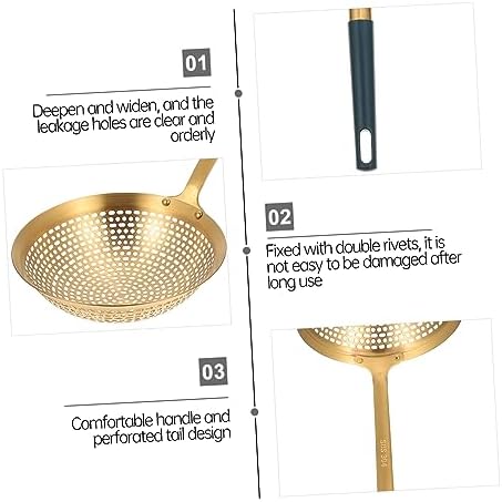 HOLIDYOYO Stainless Steel Colander Drain Catcher