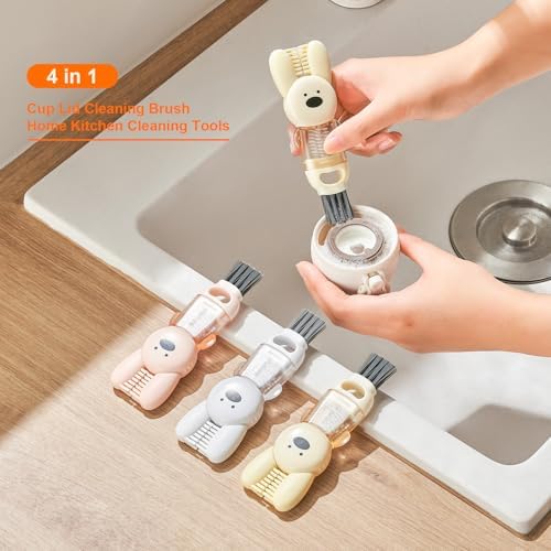 All-in-One Cup Lid Cleaning Set for Easy Cleaning Storage
