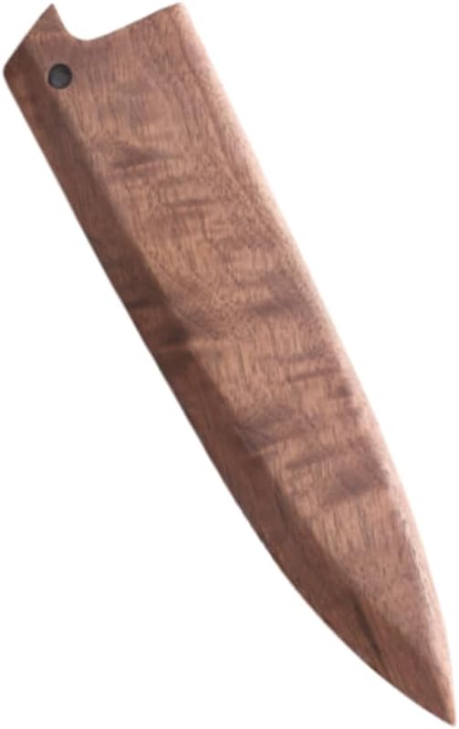 Handmade Natural Black Walnut Wood Utility Knife Sheath