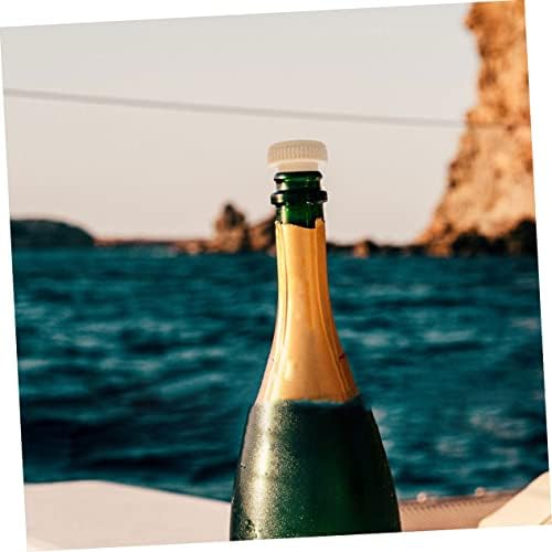 SHOWERORO 20pcs Cork Wine Stopper Labels Reusable