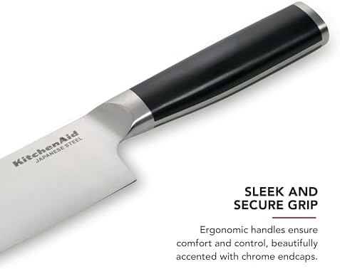 14-Piece KitchenAID German-Style Knives with Built-In Sharpener