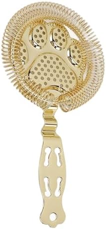 304 Stainless Steel Cocktail Strainer for Home Bar Silver Finish