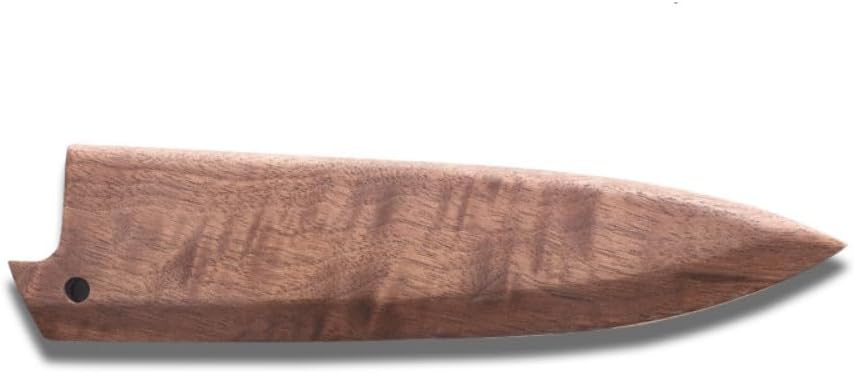 Handmade Natural Black Walnut Wood Utility Knife Sheath