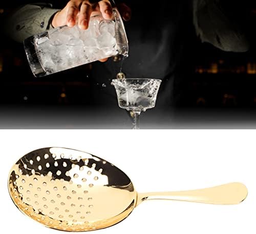 Stainless Steel Julep Strainer Bar Cocktail Spoon