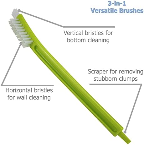 EIKS 10Pack Juicer Cleaning brushes Deep Clean Set for Kitchen Bathroom