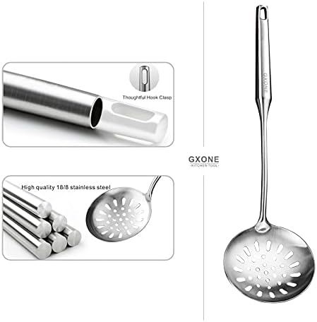 Sturdy Stainless Steel Skimmer Spoon