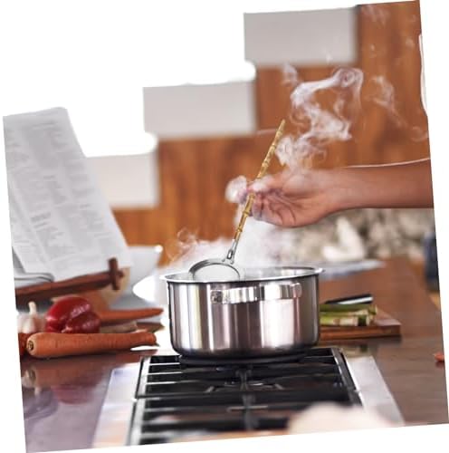 DECHOUS 304 Stainless Steel Kitchen Strainer with Japanese Style Handle