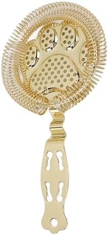304 Stainless Steel Cocktail Strainer for Home Bar Silver Finish
