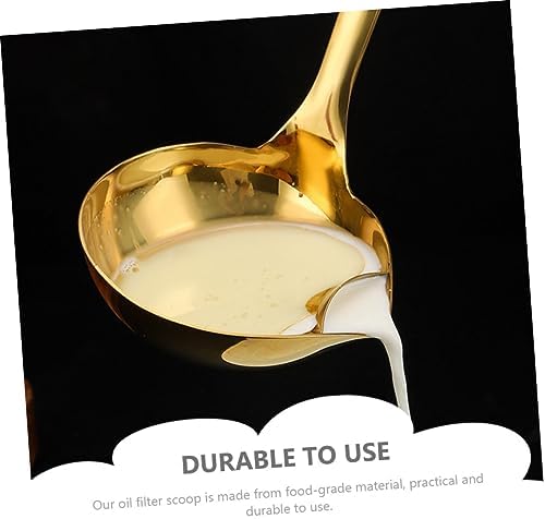 Try the HAKIDZEL Orange Skimmer Spoon for Fat Separation