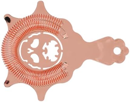Professional Drink Strainer for Cocktail Making Rose Gold