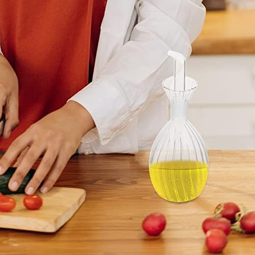 Hemoton Glass Anti-Spill Seasoning Pot
