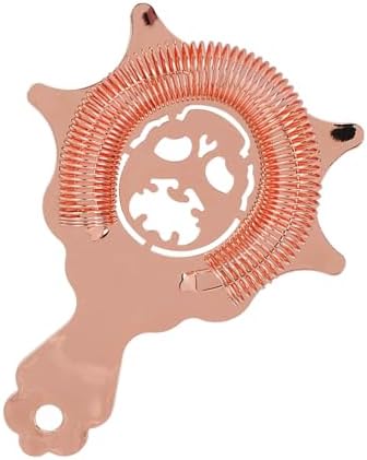 Professional Drink Strainer for Cocktail Making Rose Gold