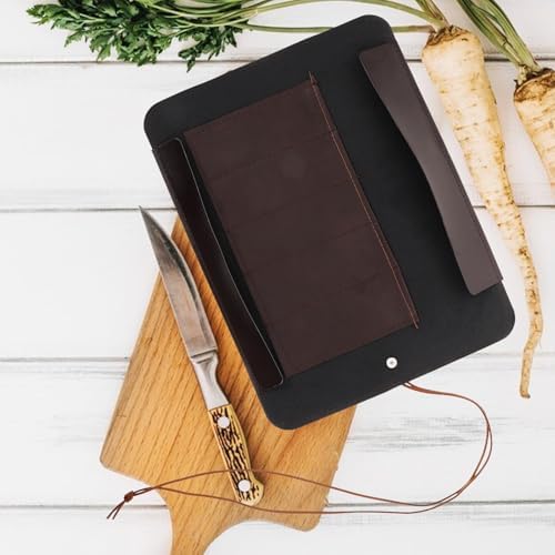 Premium Leather Knife Roll Bag for Professionals