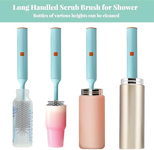 Sturdy Electric Bottle Brush Set for Kitchen Baby Use
