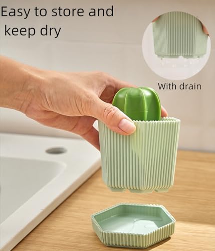 Dish Pot Brush with Holder household essentials for kitchen cleaning Wjwumha