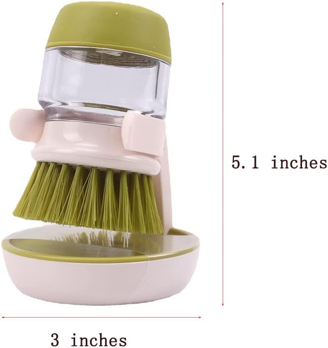 Dish Brush with Soap Dispenser
