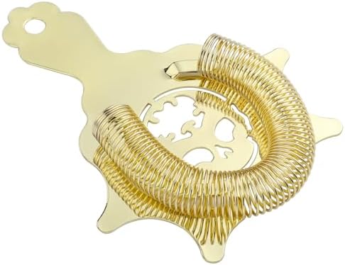 Elegant 4-Prong Cocktail Strainer with Hawthorne Design