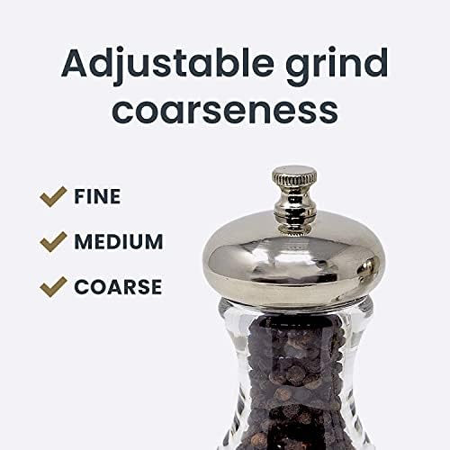 Olde Thompson 45 Monterey Acrylic Salt Shaker Pepper Mill Set