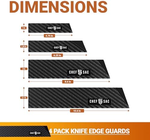 Chef Sac Knife Edge Guards