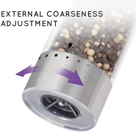 Flendy Electric Salt Pepper Grinder Set