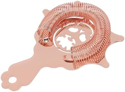 Professional Drink Strainer for Cocktail Making Rose Gold