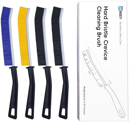 JHBEEY Crevice Cleaning Brush 4Pc Set for Household Use