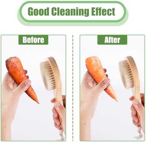 PEUTIERVegetable brush Ergonomic Design for Kitchen Use
