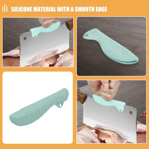 Alipis 2-Piece Silicone Knife Guards Kitchen Protectors