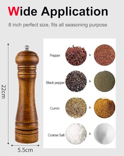 TooWoom Wooden Pepper Grinder