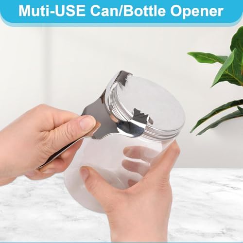 Mason Jar Opener Stainless Steel Lid Turner for Seniors
