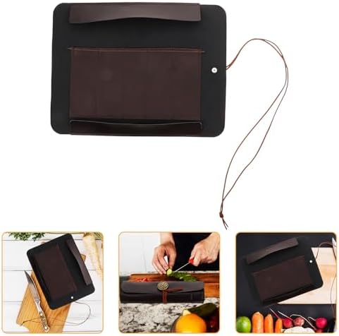 Premium Leather Knife Roll Bag for Professionals