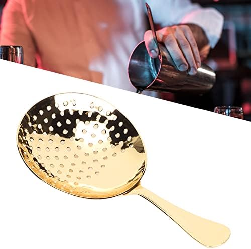 Stainless Steel Julep Strainer Bar Cocktail Spoon