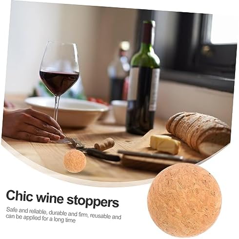 4 Pcs 100 Organic Wine Stoppers