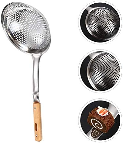Uonlytech Colander Ergonomic Kitchen Tool Prevent Spills Easy Handling