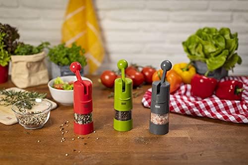 Adjustable Ratchet grinder Kuhn Rikon Red