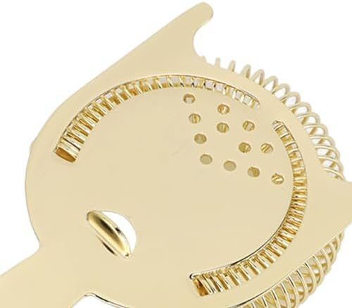 Compact Stainless Steel Cocktail Strainer Long-Lasting