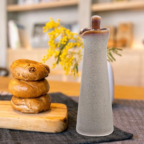 PrettyZoom Ceramic Seasoning Bottle for Soy Sauce and Olive Oil