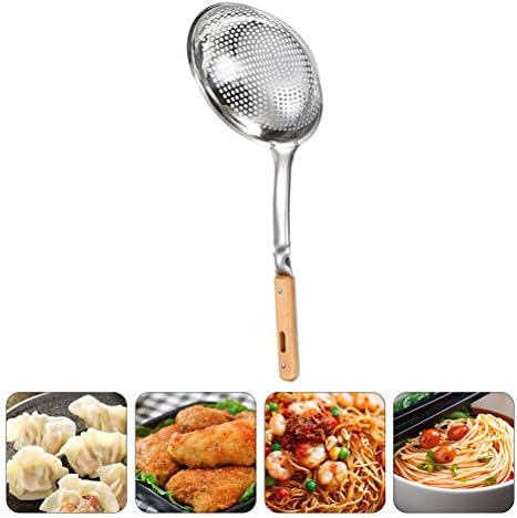Uonlytech Colander Ergonomic Kitchen Tool Prevent Spills Easy Handling
