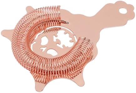 Professional Drink Strainer for Cocktail Making Rose Gold