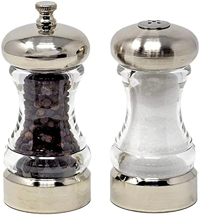 Olde Thompson 45 Monterey Acrylic Salt Shaker Pepper Mill Set