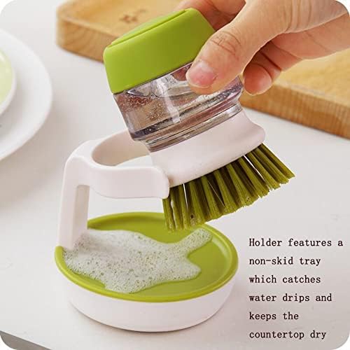 Dish Brush with Soap Dispenser