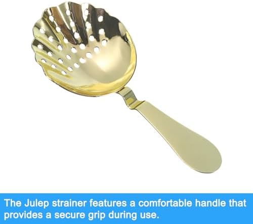 Julep Strainer 175mm Gold