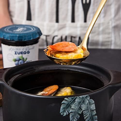 FFUXJNBQR Durable Skimmer Spoon with Comfortable Non-Slip Handle