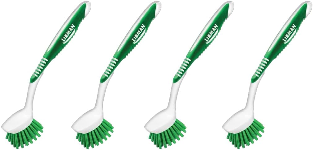 Brand-New Libman Kitchen Brush WScrapper