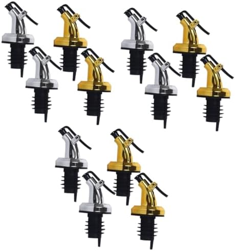 DECHOUS 12-Pack Oil Nozzle Syrup Pump Oil Bottle Dispenser